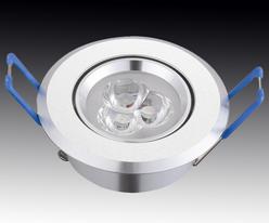 3W RECESSED CEILINGLIGHT